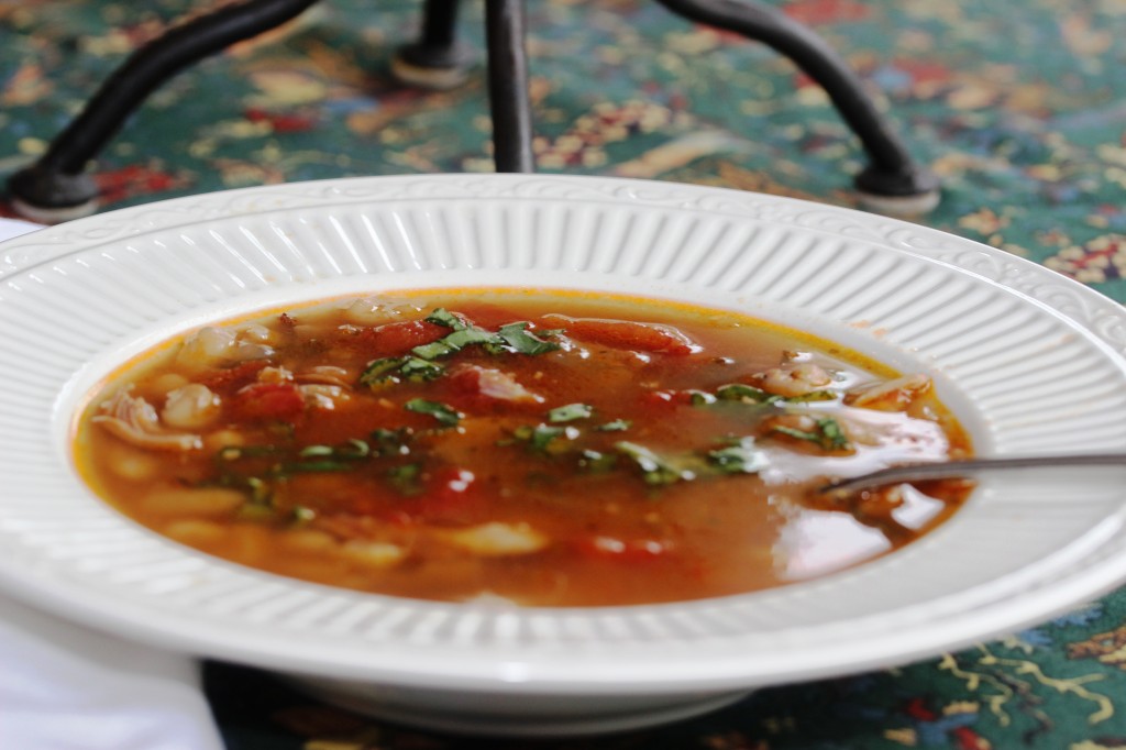 chicken stew beans