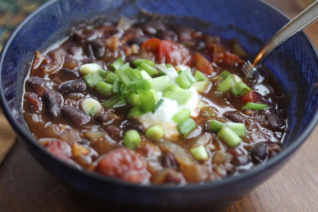 black bean soup