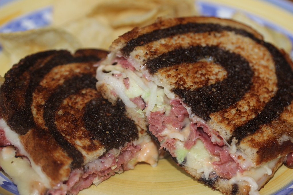 Rachel pastrami sandwich