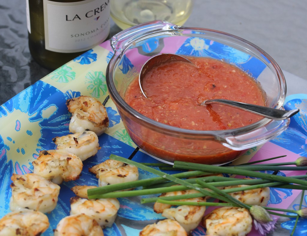 grilled shrimp cocktail