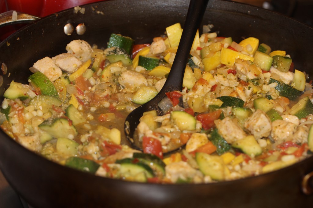 zucchini succotash