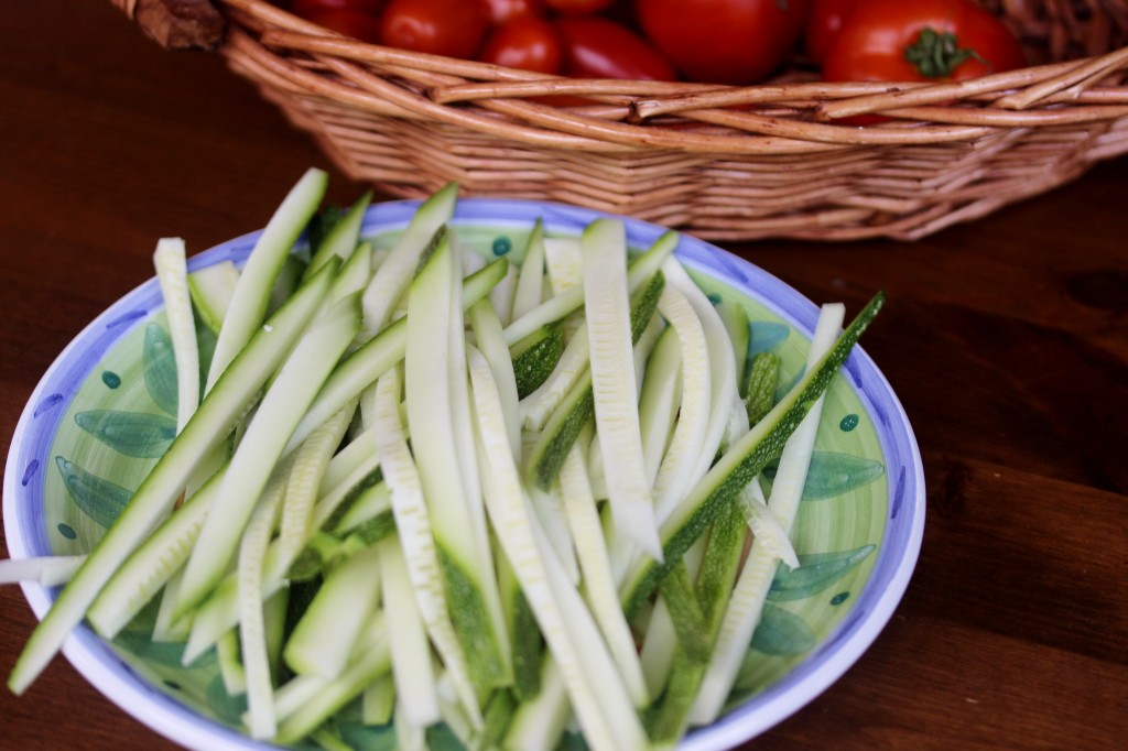 spaghetti zucchini