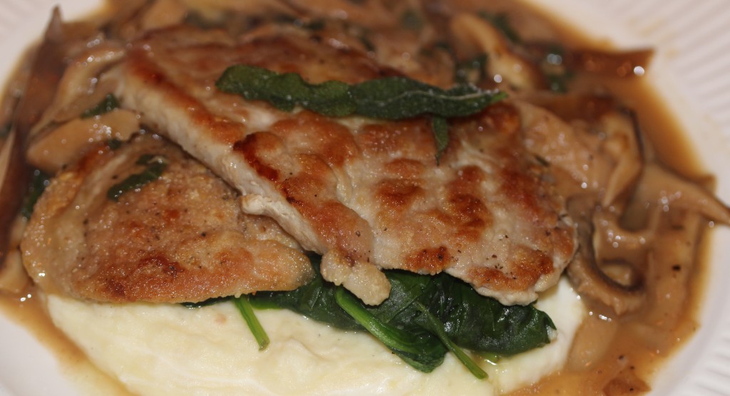 pork saltimbocca