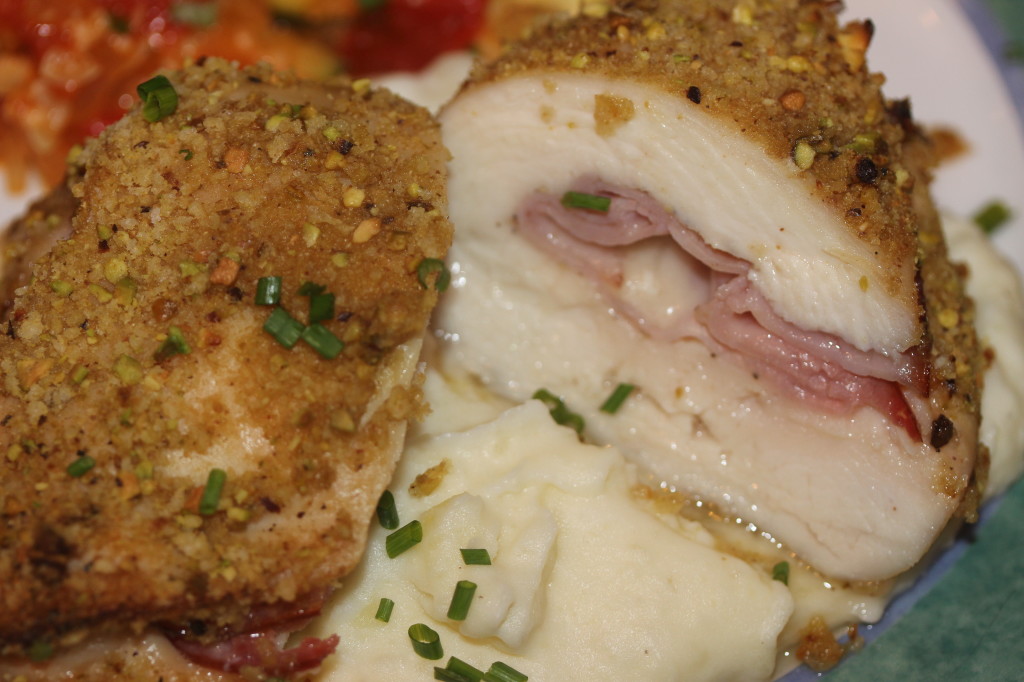 Pistachio crusted chicken