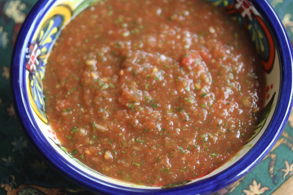 homemade salsa