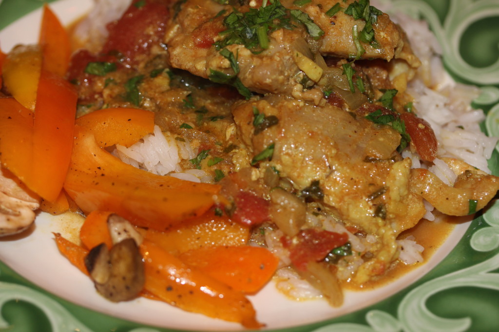 chicken curry rice