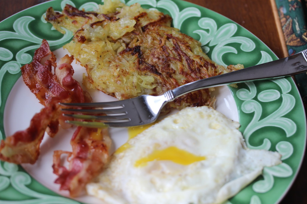 Shredded breakfast potatoes