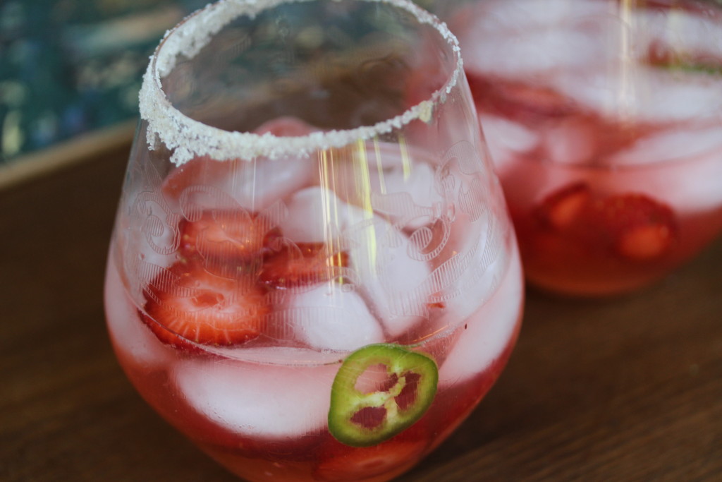 Strawberry Jalapeno Margarita